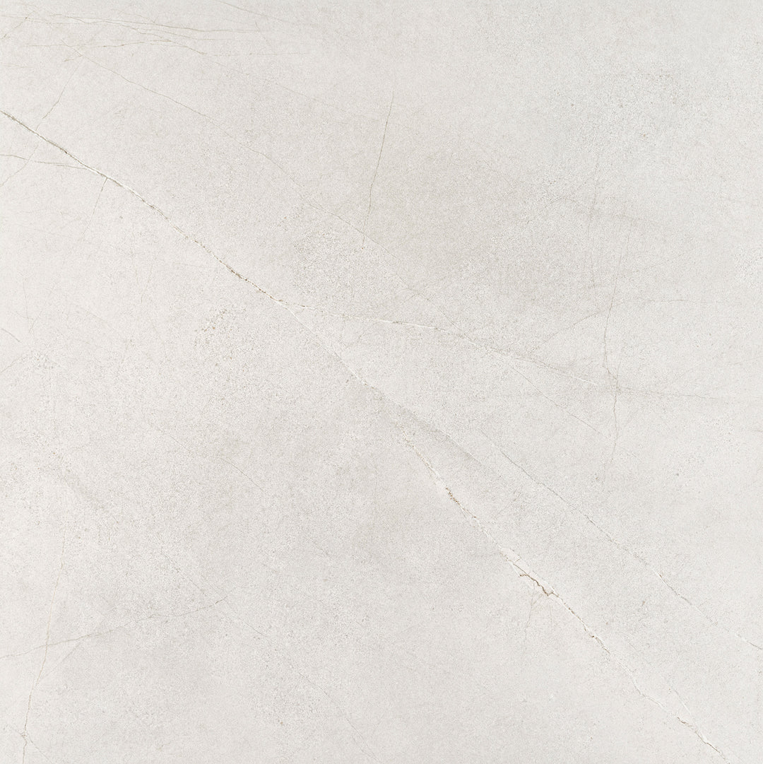 Kenzo Blanco Matt 90x90cm Stone-Effect Porcelain Wall & Floor Tile (Sqy)