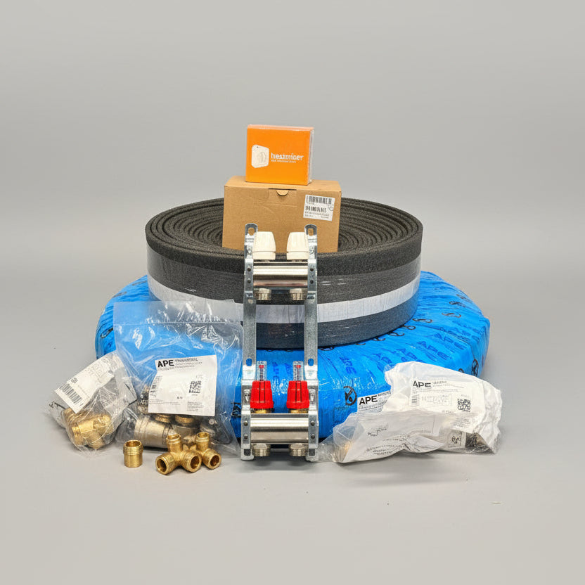 PJ's Boiler Underfloor Heating Pack Single Zone (Up To 20sqm)