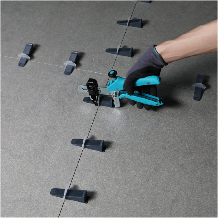 Bihui 1mm Tile Levelling Starter Kit with Floor and Wall Pliers