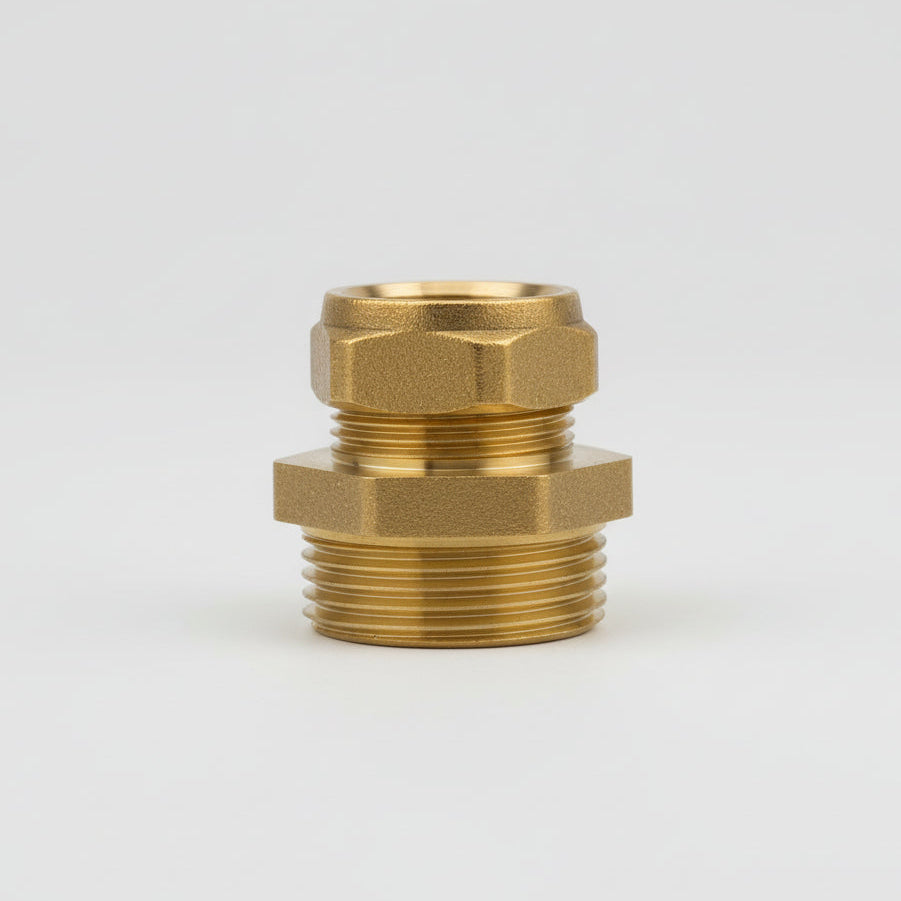 311 Irish Compression Straight Coupler (Offset)
