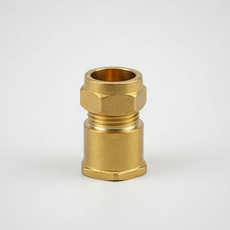 312 Irish Compression Straight Coupler (Offset)