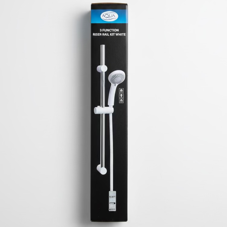 Three Function Riser Rail Kit White