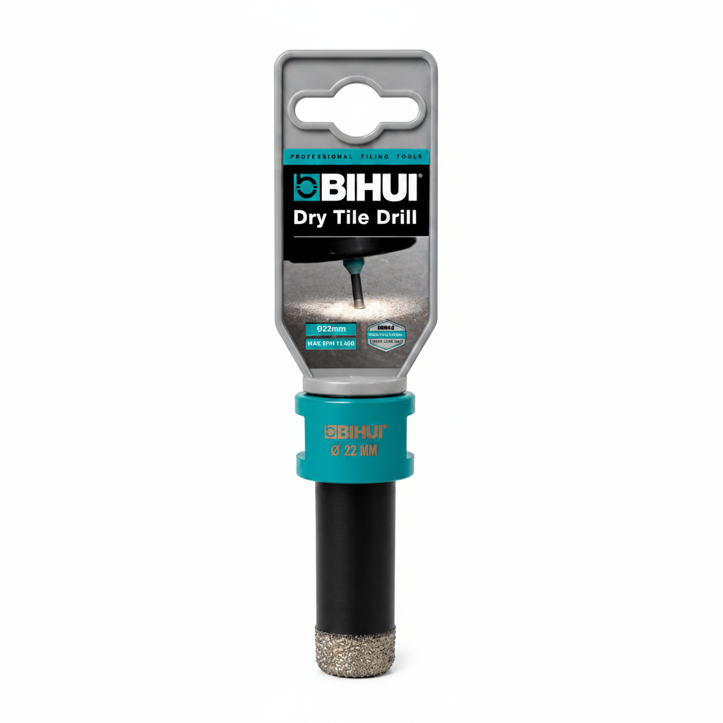 Bihui 22mm M14 Vacuum Brazed Diamond Drill Bit / Hole Saw