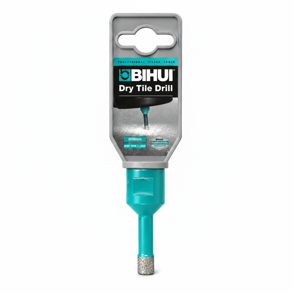 Bihui 10mm Vacuum-Brazed Diamond Dry Drill Bit