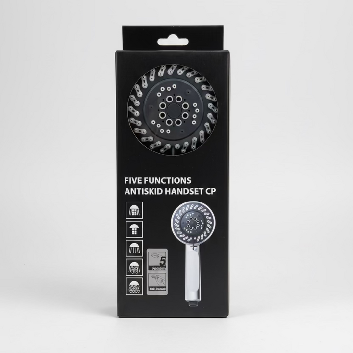 Five Functions Antiskid Shower Head
