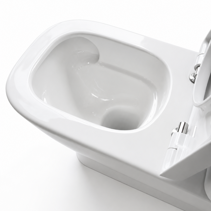 Roca Optica Fully Back-to-Wall Close-Coupled Rimless Toilet