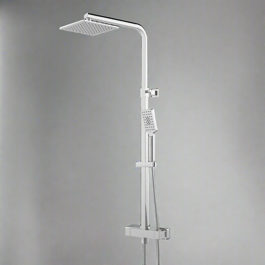 Encore Dual Square Rainshower (Chrome)