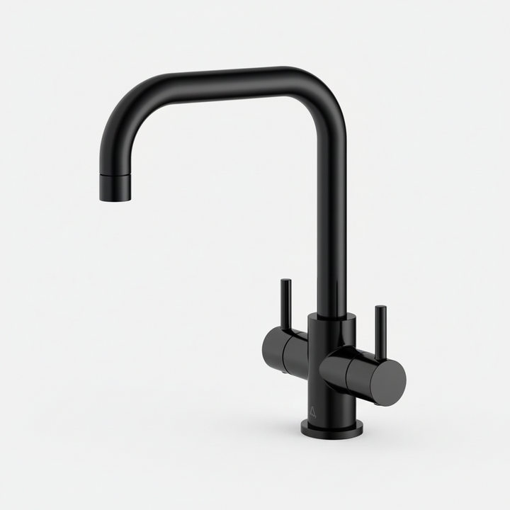 Nina Dual Lever Kitchen Mixer Tap (Multiple Colours)