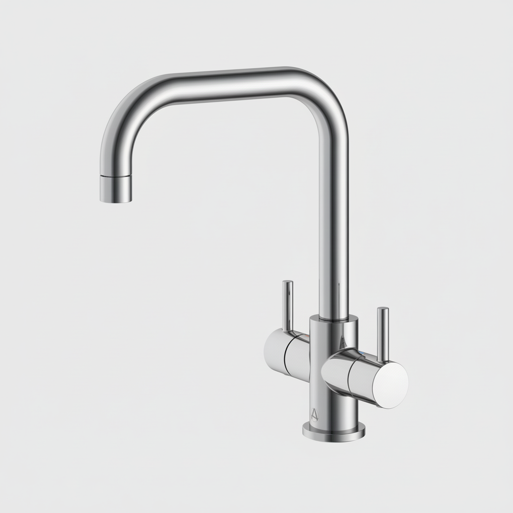 Nina Dual Lever Kitchen Mixer Tap (Multiple Colours)