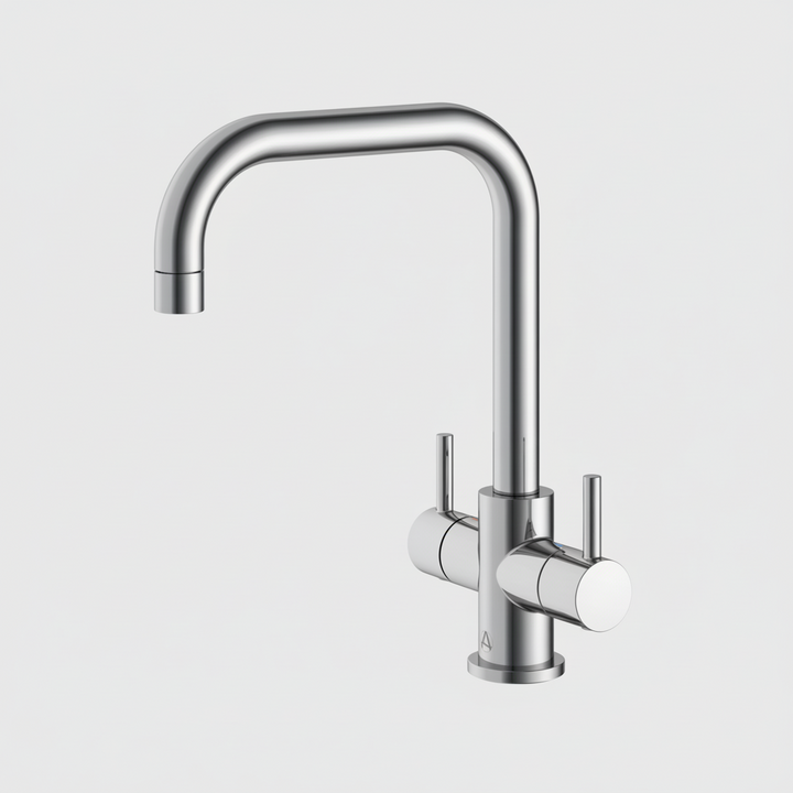 Nina Dual Lever Kitchen Mixer Tap (Multiple Colours)