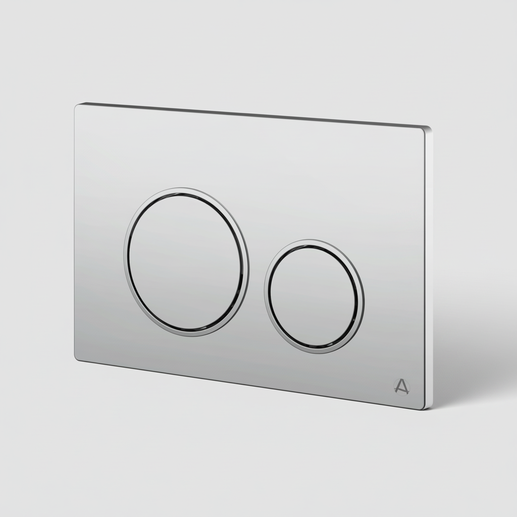 Aqualla Solara Dual Flush Plate – Designer Finishes
