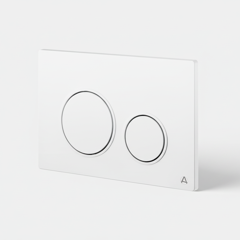 Aqualla Solara Dual Flush Plate – Designer Finishes