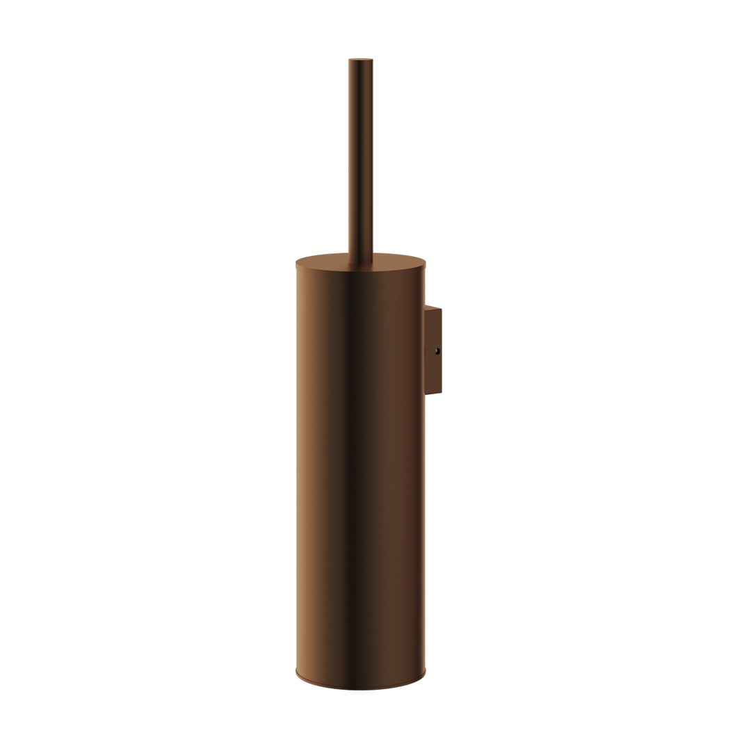Aqualla Design Collection Wall-Mounted Toilet Brush & Holder (Multiple Colours)