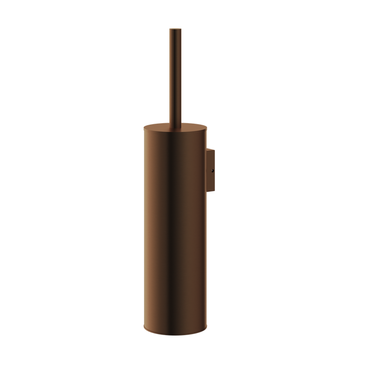 Aqualla Design Collection Wall-Mounted Toilet Brush & Holder (Multiple Colours)
