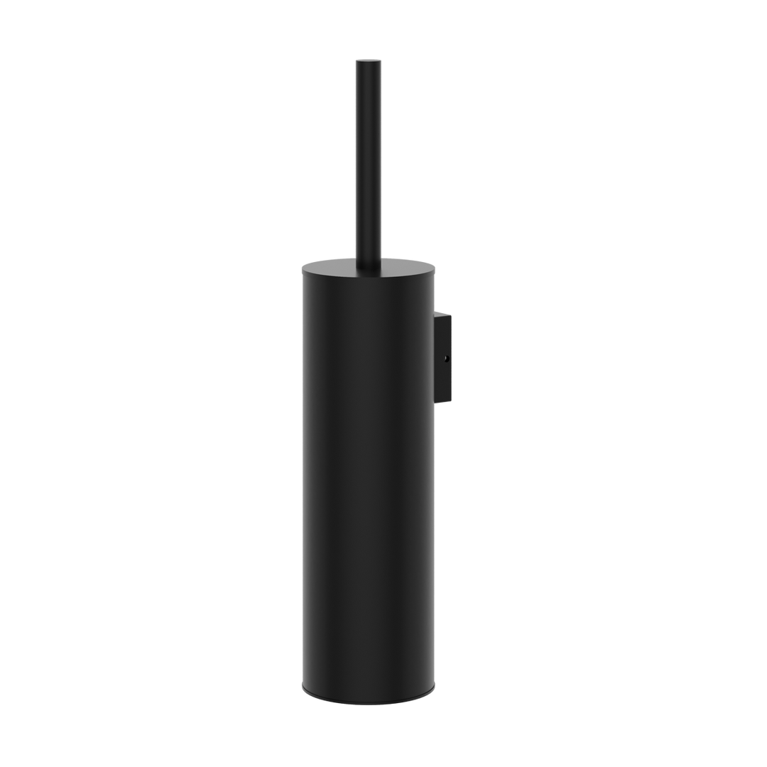Aqualla Design Collection Wall-Mounted Toilet Brush & Holder (Multiple Colours)