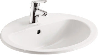 Ideal Standard Orbit 21 55cm Inset Basin (1 Tap Hole)