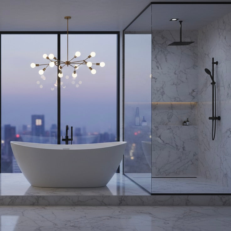 Niko Aphrodite Free-Standing Bath White