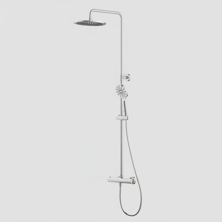 Aqualla Design Dual Drench Thermostatic Shower (Multiple Colours)