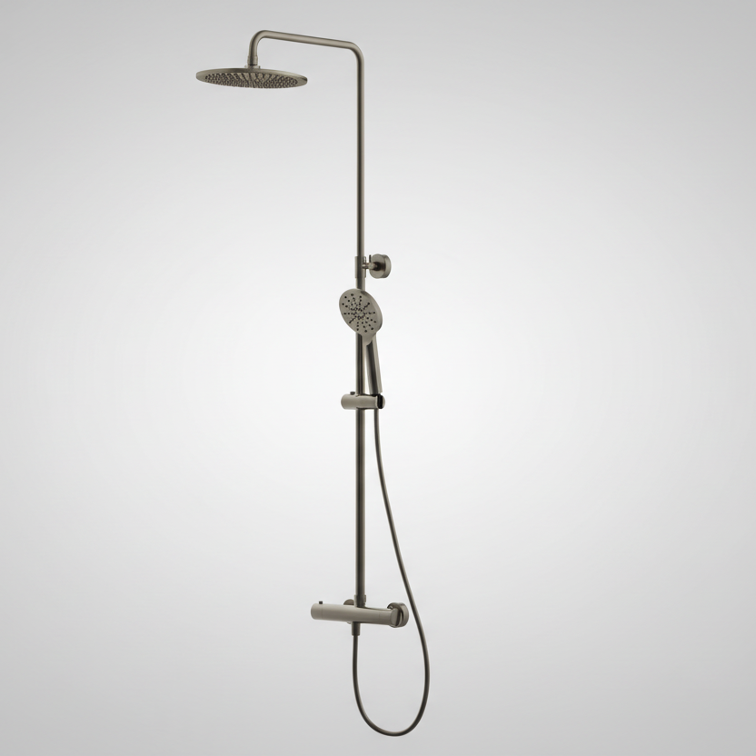 Aqualla Design Dual Drench Thermostatic Shower (Multiple Colours)