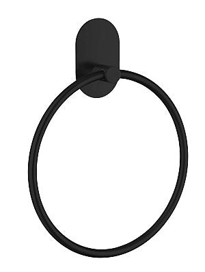 B/boden Round Black Towel Ring