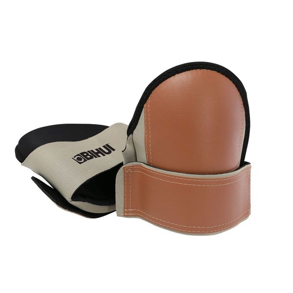 Bihui Neoprene Leatherette Extra-Large Knee Pads