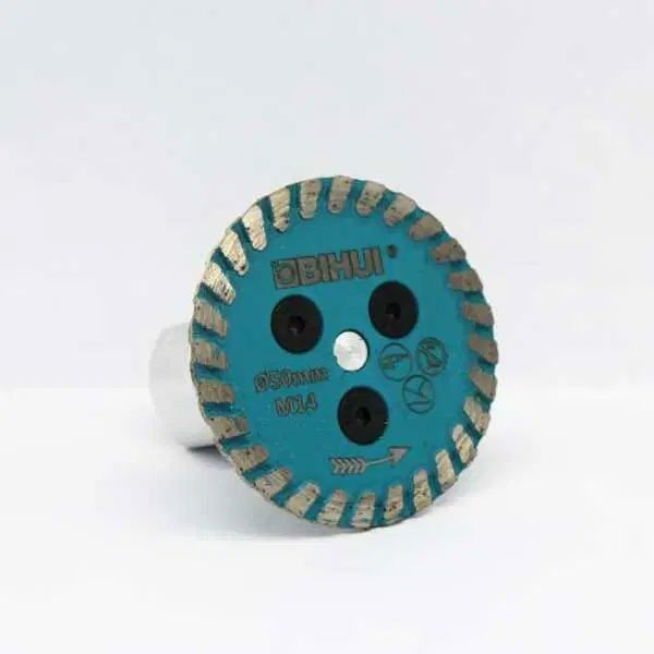 Bihui 60mm Segmented Diamond Cut and Grind Wheel with M14 Connection