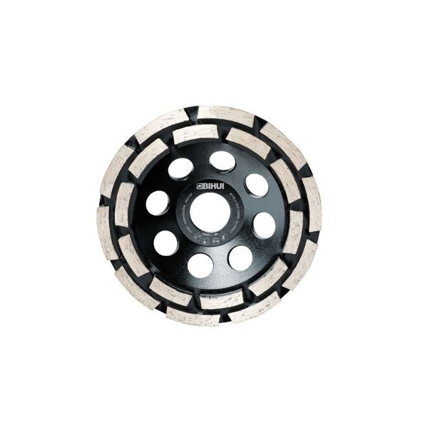 Bihui Pro Grind 5" (125mm) Dual Row Diamond Cup Wheel