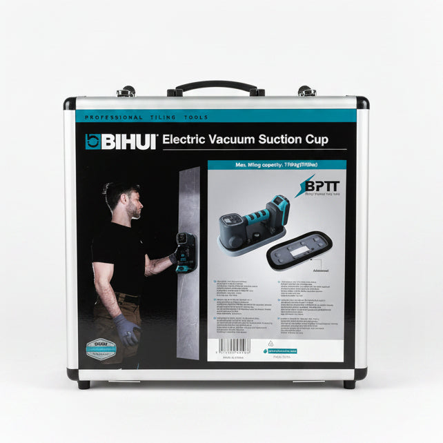Bihui 21V Lithium-Ion Electric Vacuum Suction Cup with Digital Gauge
