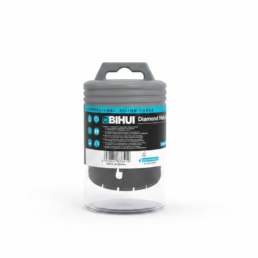 Bihui Pro 45mm Diamond Hole Saw (Straight Shank Hex Fitting)