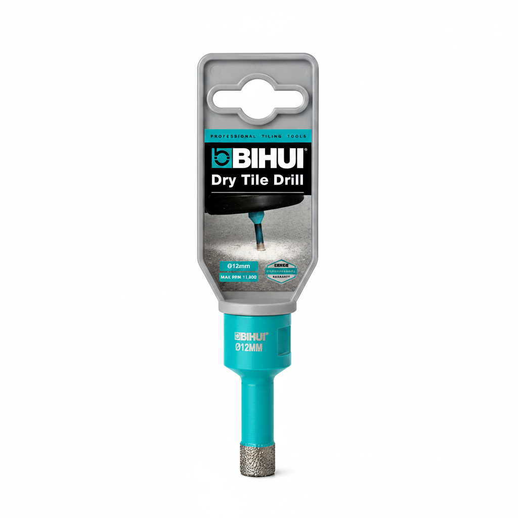 Bihui 12mm Vacuum-Brazed Diamond Dry Drill Bit