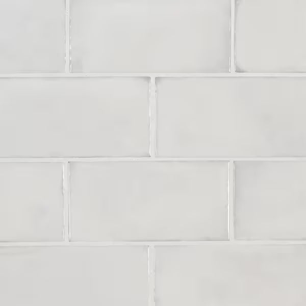 CVA Rustico Blanco Brillo Ceramic Wall Tile  Tile 10*30 (Sqy)