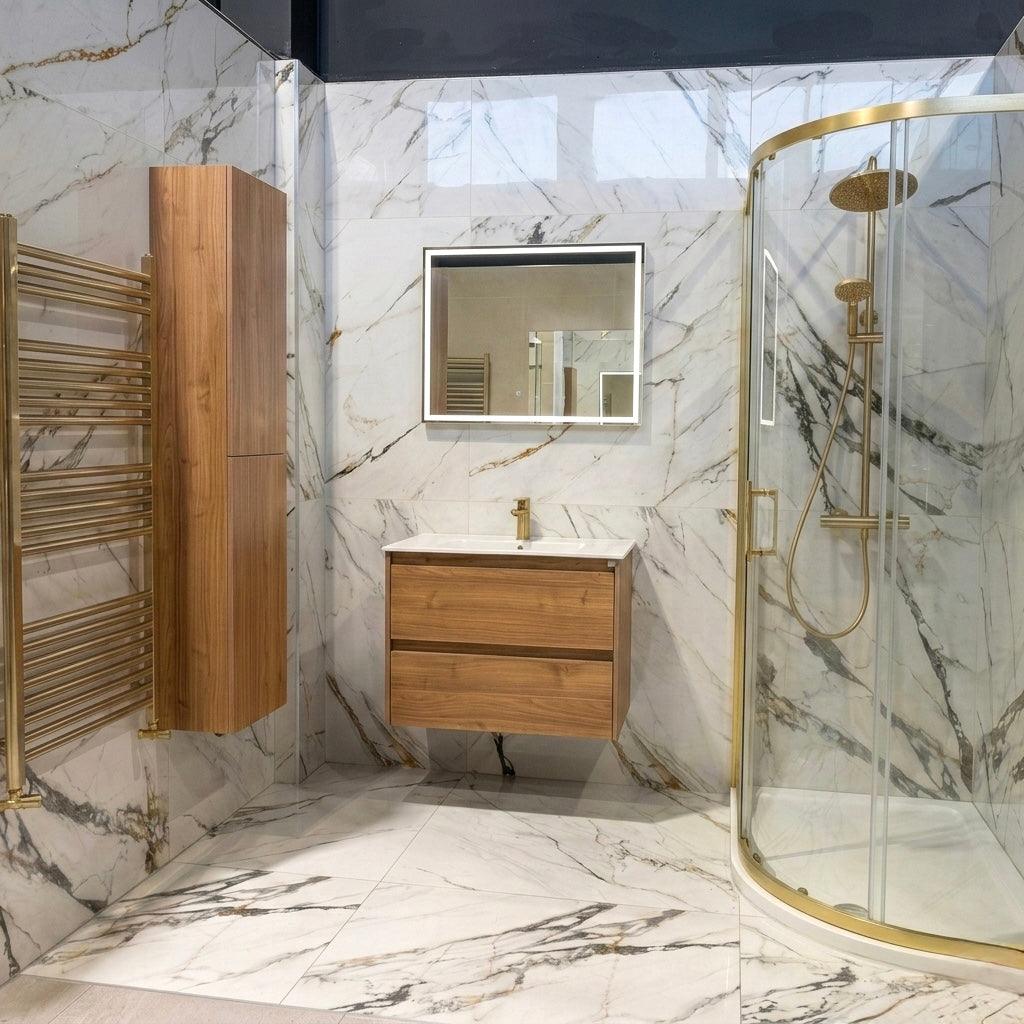 Calacatta Gold 1840 Gloss Porcelain Tile 100*100 (Sqy)