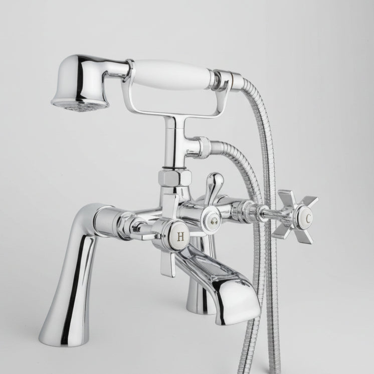 Cashel Traditional Bath Shower Mixer (Chrome)