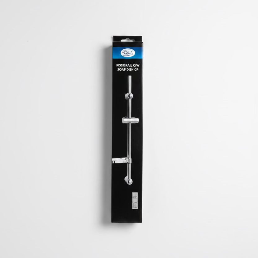 Riser Rail c/w Soap Dish CP