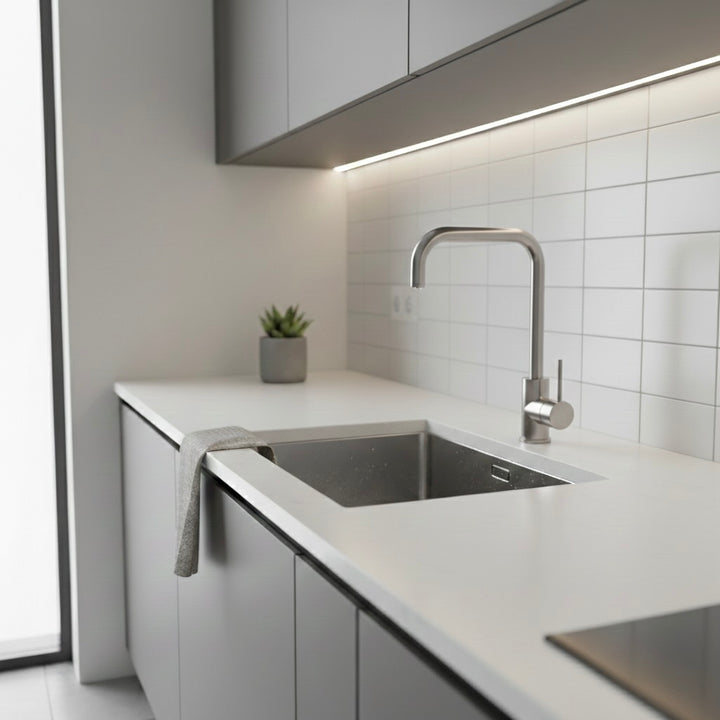 Cove Single Lever Kitchen Mixer Tap (Multiple Colours)