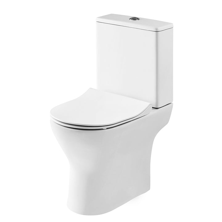 Freya Close Coupled Rimless Toilet