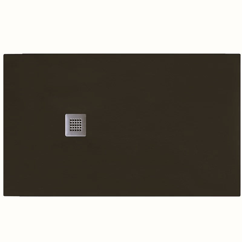 Flair - Gemstone Rectangular Shower Tray (Onyx Black)