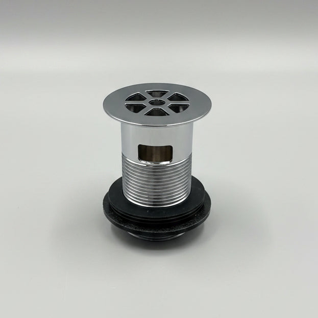 Sink Waste 32mm Flush Grate Slotted (Chrome)
