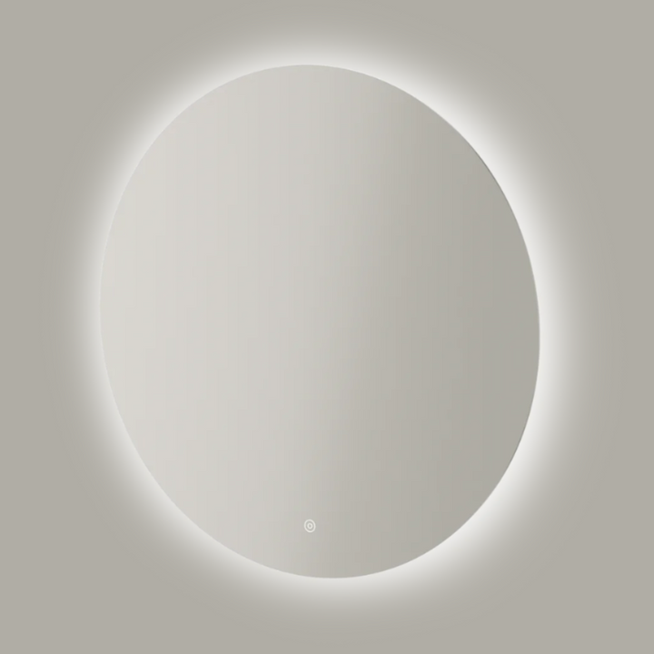 Aqualla - Fuse Round Mirror (Chrome)