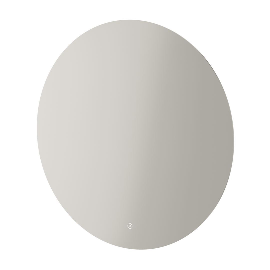 Aqualla - Fuse Round Mirror (Chrome)