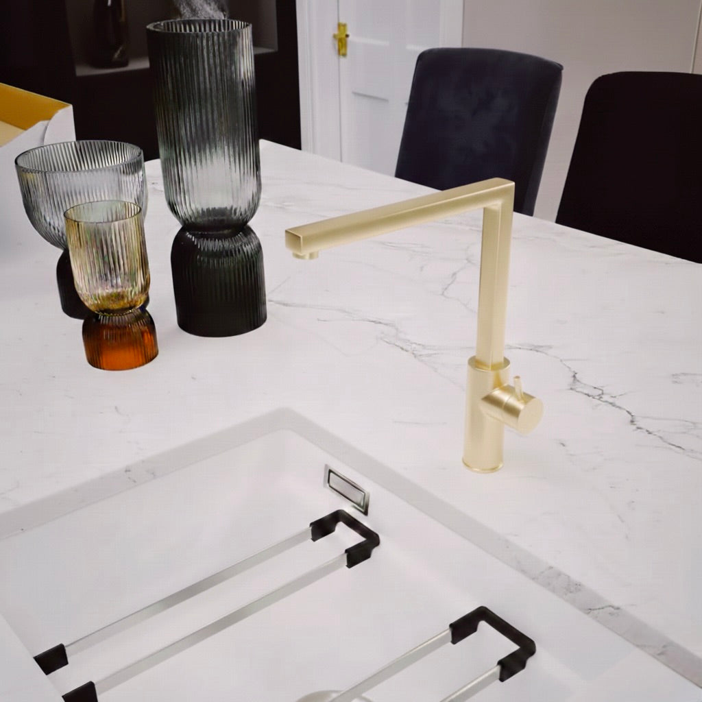 Fyn Single Lever Kitchen Mixer Tap (Multiple Colours)