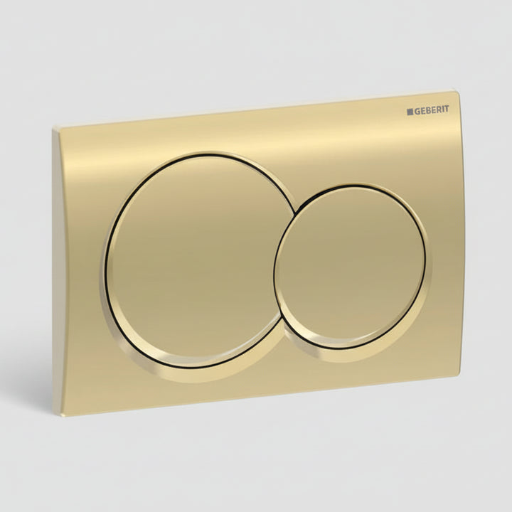Geberit Alpha01 Round Dual Flush Plate – Designer Collection