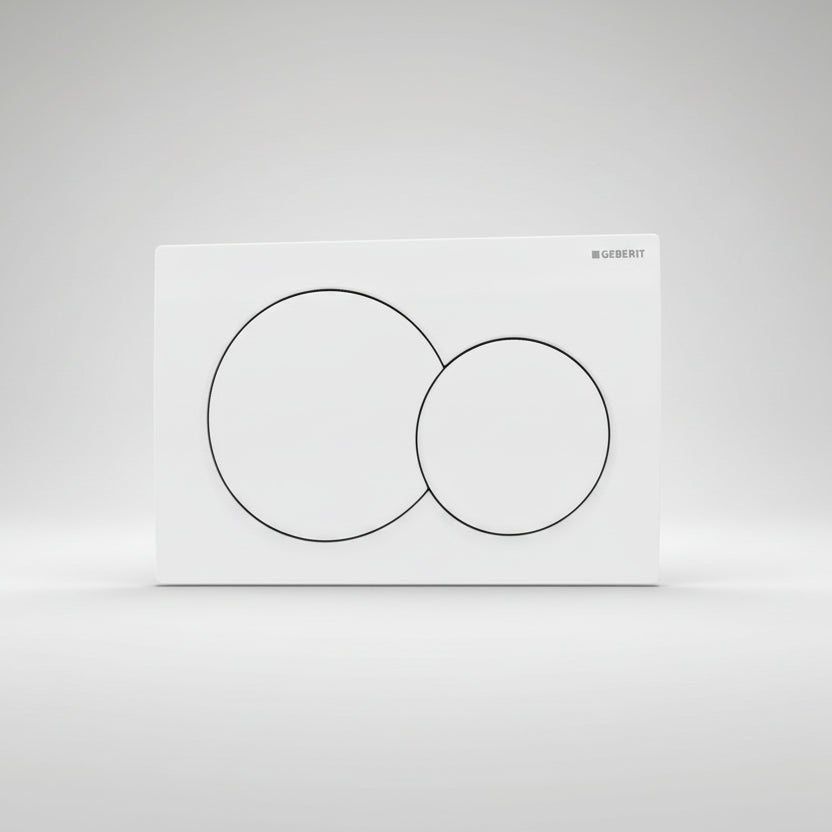 Geberit Alpha01 Round Dual Flush Plate – Designer Collection