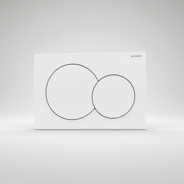 Geberit Alpha01 Round Dual Flush Plate – Designer Collection