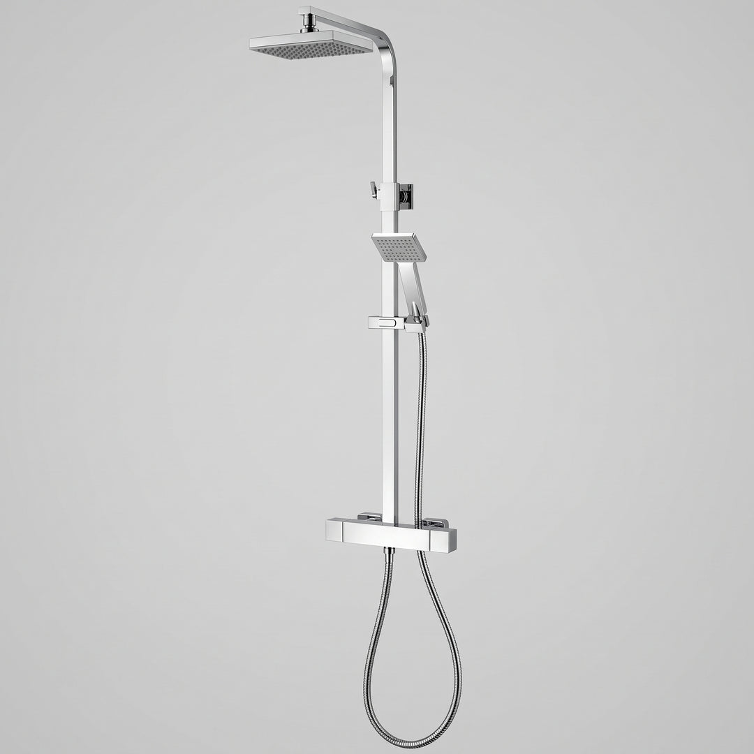 Aqualisa Dual Shower Square Head (Chrome)