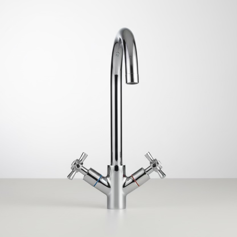 Helix Kitchen Sink Mixer Tap - Chrome