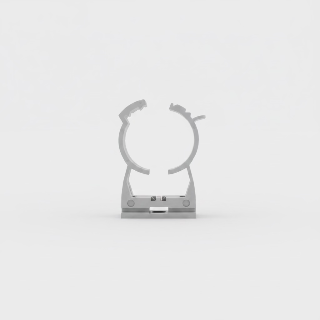 32mm Hinged Plastic STW Clip Grey