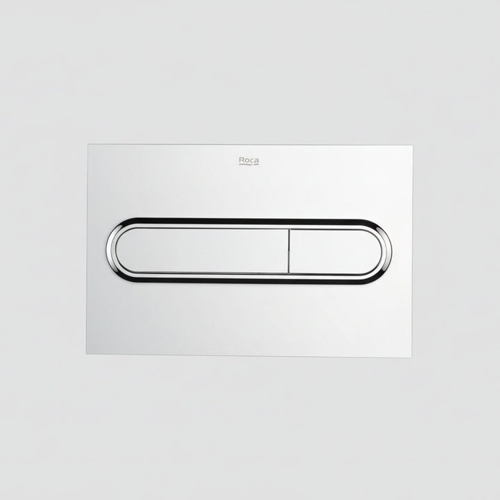 Roca The Gap Round Wall Hung Rimless Toilet & 820mm Duplo Frame Value Pack