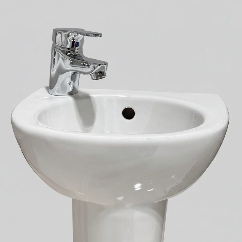 Ideal Standard Sandringham 21 1-Taphole Cloakroom Basin (35cm / 45cm)
