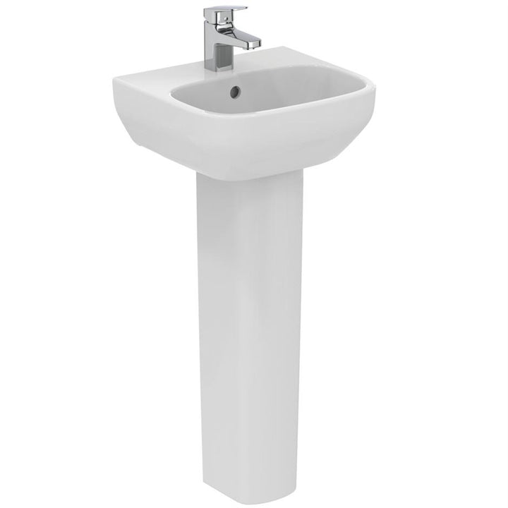 Ideal Standard i.Life 40cm Cloakroom Basin & Full Pedestal